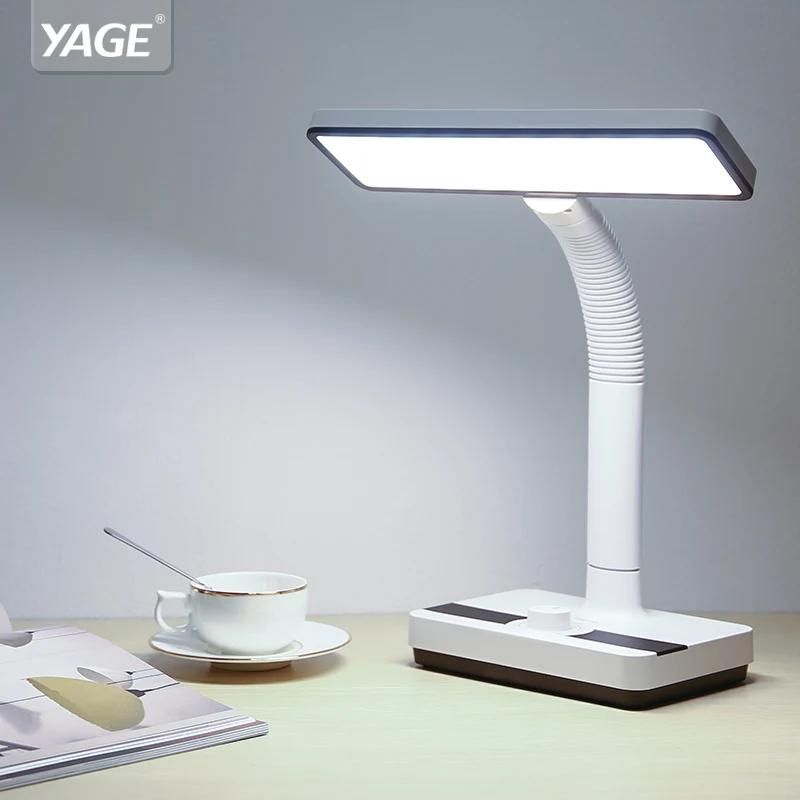  3 Light Colors Table Lamp Rotary Stepless Dimming Lamps Table 3.4W 40pcs Led Table Lamp 1400mAh Rec