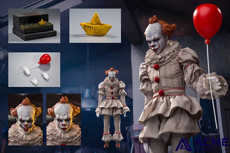 ACME TOYS 1/6 IT Penny Wise Joker Коллекционная фигурка для фанатов праздничный подарок