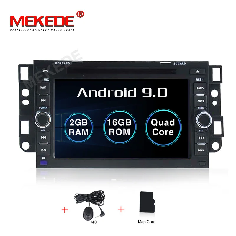 MEKEDE Android 9,0 4+ 64G автомобильный DVD плеер gps навигация для seat leon gps Навигация стерео Авто головное устройство - Цвет: 16G model