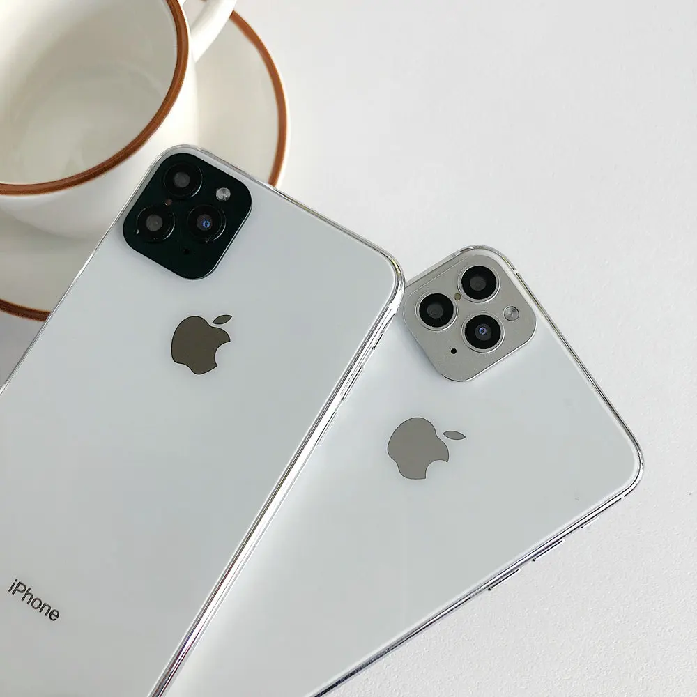 Задняя камера, Забавный объектив для iPhone X XS, секундная смена, 11 PRO MAX, объектив XS MAX, модифицированный 11 PRO MAX, чехол для камеры из титанового сплава