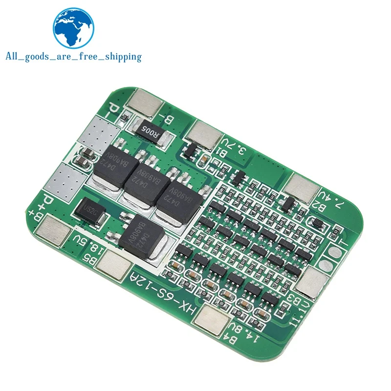 1/3PCS 6S 12A 24V PCB BMS Schutz Bord Für 6 Pack 18650 Li-Ion Lithium-Batterie zelle Modul Neue Ankunft – Detail 11