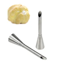 Высококачественный крем-пудра из нержавеющей стали, декорирующий рот, сжимает Хуа Би, инструмент для выпечки, украшение рта, поколение жира