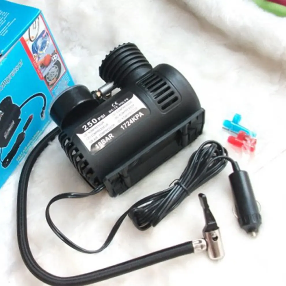 12V автомобильный микро шин воздушный насос мини портативный автомобильный электрический воздушный насос горячей