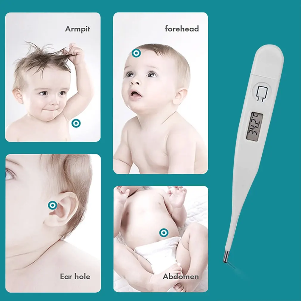 

Household Children's Electronic Thermometer Portable Handheld Thermometer Baby Temperature Measurement Tool Dropshipping