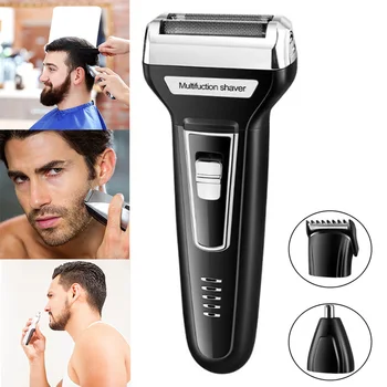 

Electric Beard Shaver for Men USB Charging Hair Clipper Set Nose Shaving Hair Trimmer HJL2019