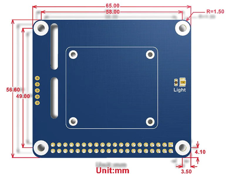 WS0047 2-DOF Pan-Tilt HAT Module-3