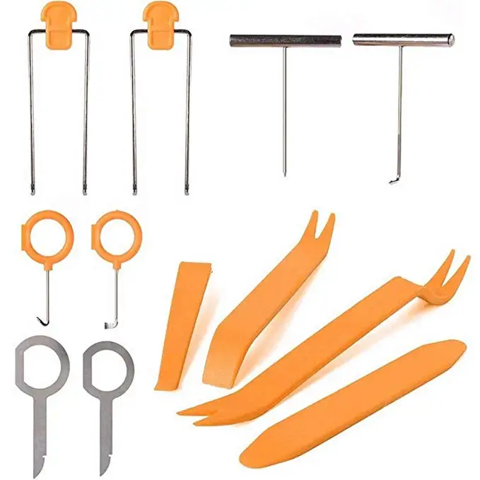 

4Pcs/12Pcs Portable Auto Car Radio Panel Door Clip Panel Trim Dash Audio Removal Installer Pry Kit Repair Tool Hand Tools