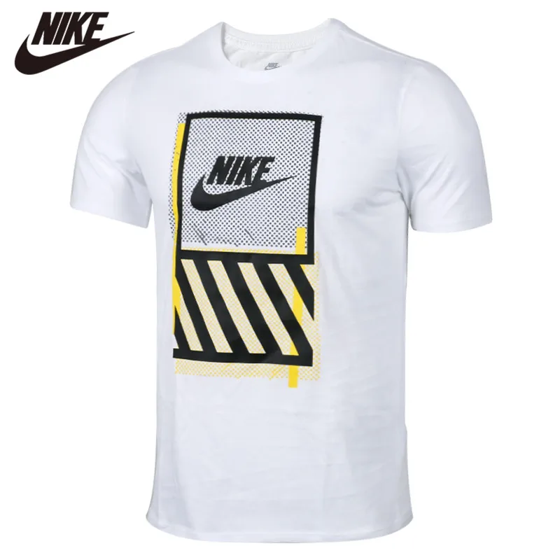 Оригинальная продукция Nike спортивная одежда белые рубашки для бега мягкие футболки классический стиль Лидер продаж - Цвет: 943771-100