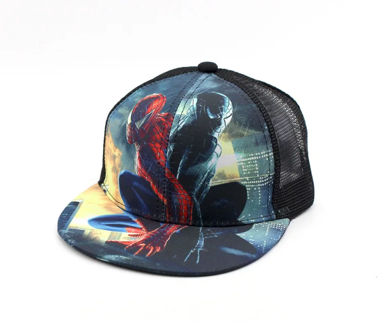 Бейсболка детская, Капитан Америка gorros, детская шапка, хип-хоп, Детские бейсболки, шапки для мальчиков и девочек, черная полосатая Кепка, 50-54 см, F892