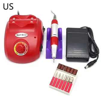 

30000 RPM Nail Polish Drill Machine Manicure Electronic Nails File Pedicure Kit X7JA