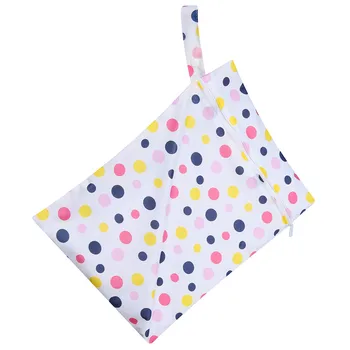 

Cartoon Pattern Portable Zipper Storage Bag Package Handbag Totes Shopper