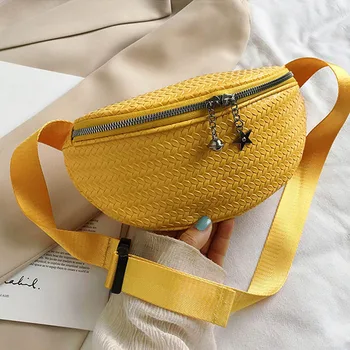 

Waist Pack For Women Waterproof Waist Bag Fashion Travel Belt Bags High-quality Female Fanny pack PU leather Crossbody Chest Bag