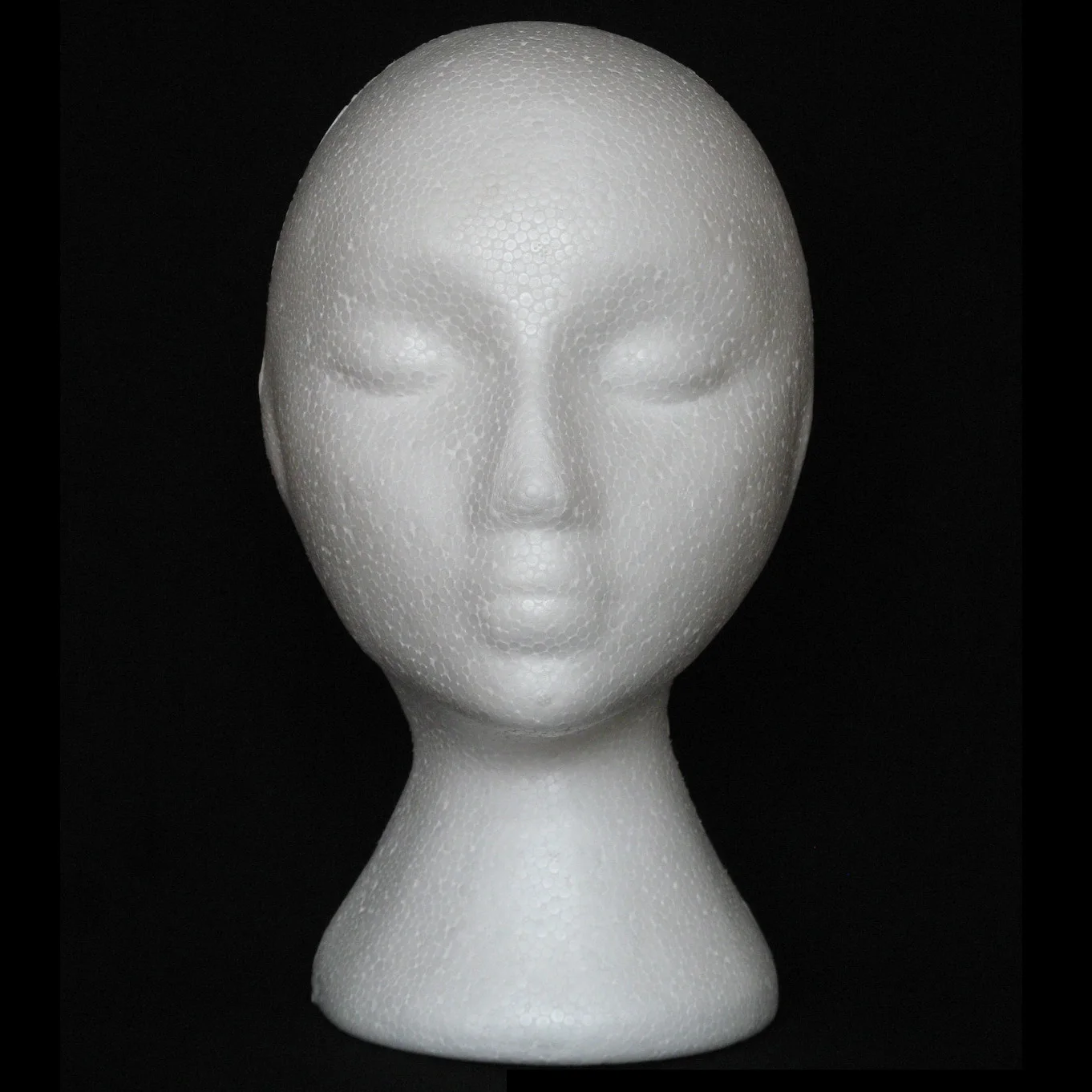 1 шт. 28 см пенополистирол головы Стенд парик волос шляпа гарнитура манекен