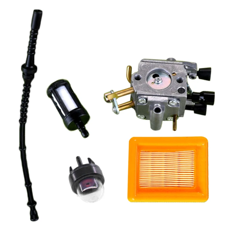 

New Carburetor Air Fuel Filter Fit For Stihl Fs400 Fs450 Fs480 String Trimmer Set High Quality Replace Oem Number 4128 120 0602