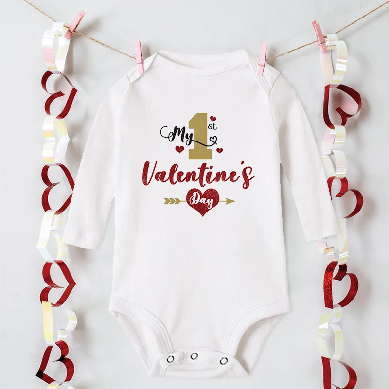New Babies Personalised Kids Name Photo Text Print Rompasuit Baby Romper Gift 