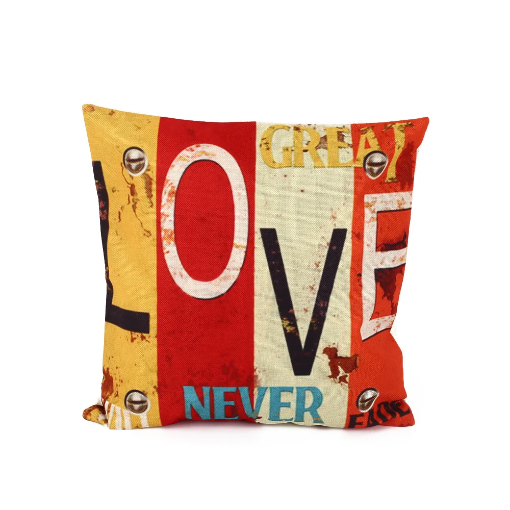 Style 5 SOLEDI LOVE HOME Creative Sofa Cushion Cover Office Car Bar Cartoon Throw Pillow Cases Bedding Hotel 45*45cm Chair Bedroom - Цвет: Style 5