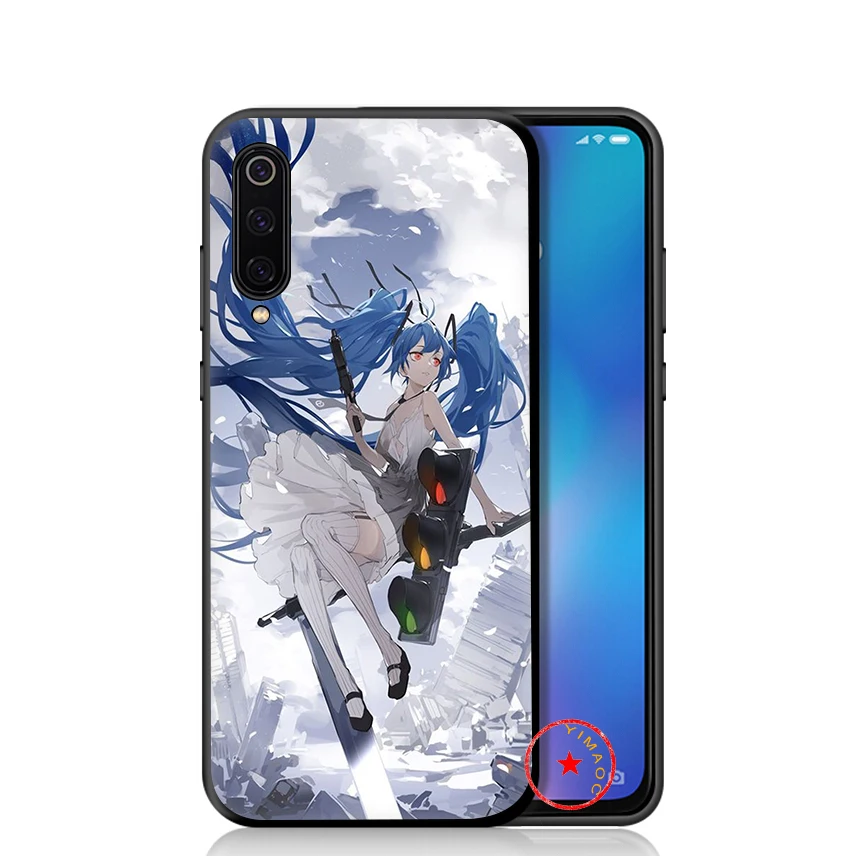Hatsune аниме Мику Мягкий силиконовый чехол для Xiaomi Redmi Note 8 iPhone 7 6 Plus 5 iPad Pro для Redmi Note 4x 5A крышка - Цвет: 11
