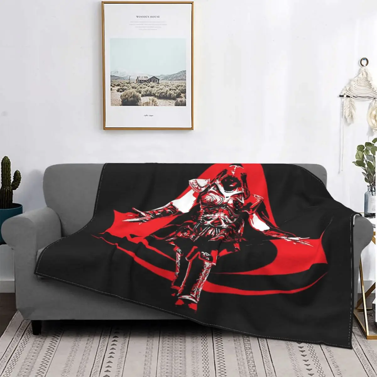Cool Assassins Creed-7 Mantas Minimalistas Para Cama, Edredón A Cuadros De Muselin, Manta Con Capucha Para Camas