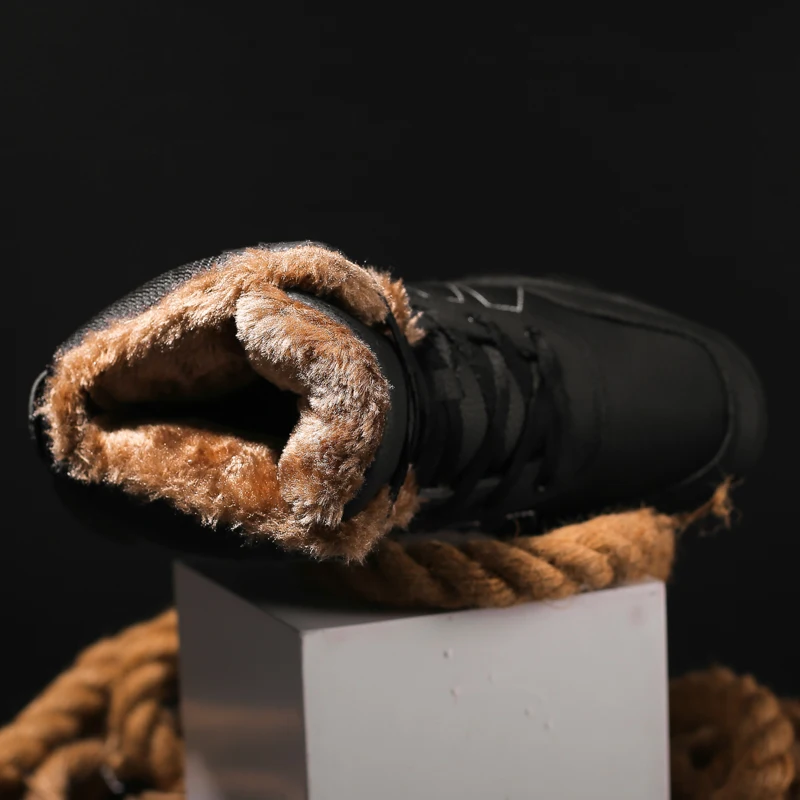 SusuGrace зимние мужские водонепроницаемые походные сапоги зимние сапоги уличные спортивные кроссовки рабочие ботинки зимняя альпинистская обувь противоскользящие размеры 47