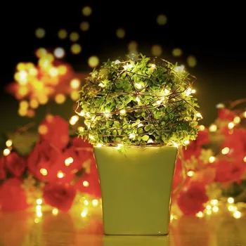

6pcs Copper Wire String Lights Lamp LED Decoration For Christmas Party Home Outdoor S7