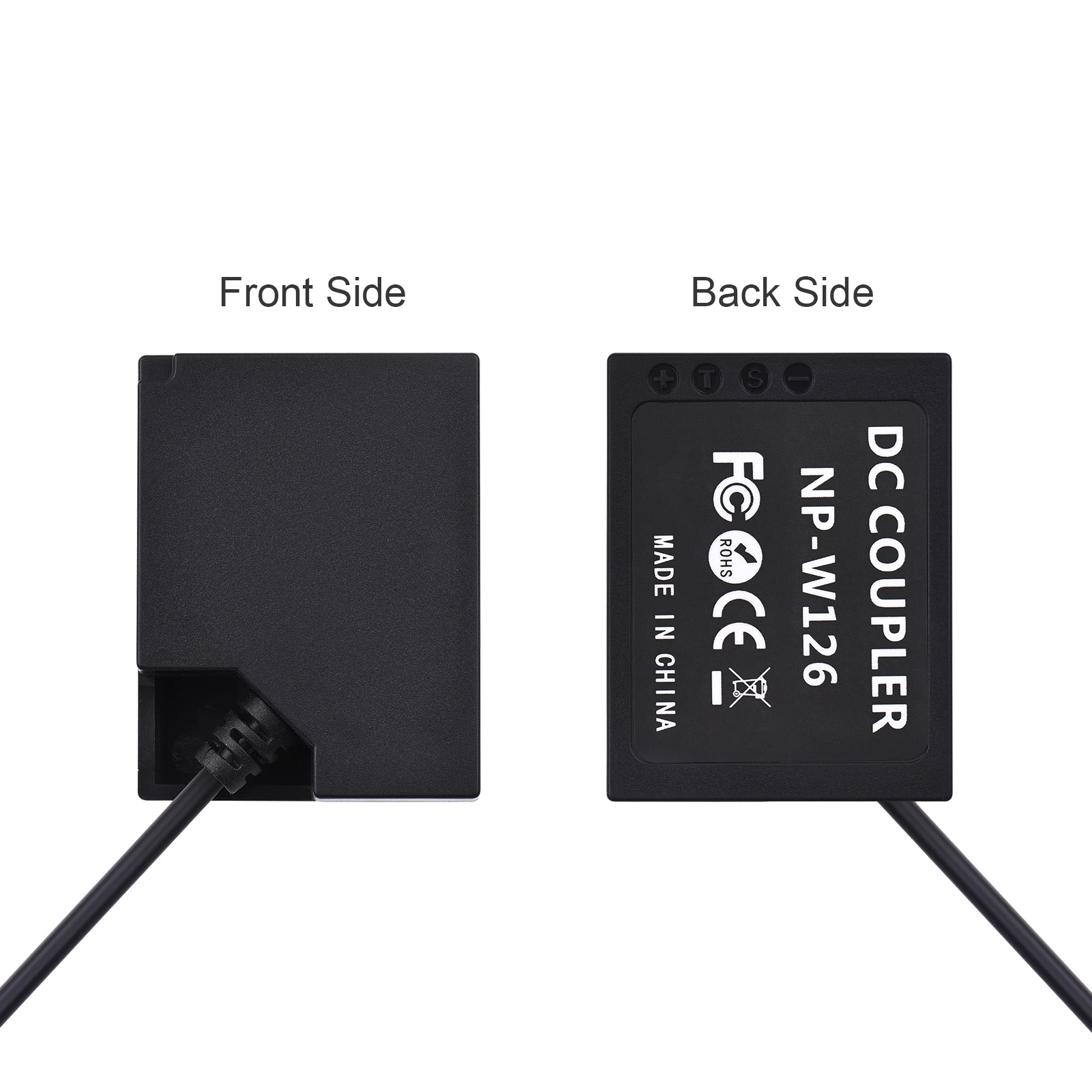 Andoer CP-W126 USB Power Kit DC Coupler Dummy Battery Replace of NP-W126 Battery for Fujifilm X-T2 X-T3 X-T10 X-T20 X-T100 XH1