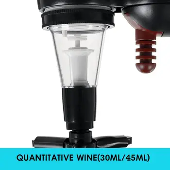 

New 30/45ml Wine Dispenser Wine Beer Alcohol Drink Inverted Device Down Racks Drink Dispenser Cocktail Dispenser Table Mounted