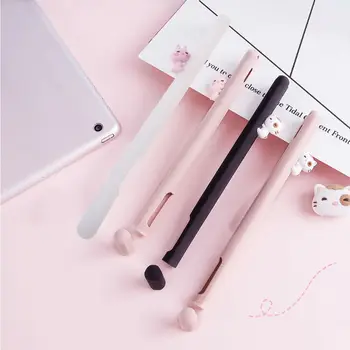

Cute Cat Silicone Protective Case Pouch Cap Holder Nib Cover For Apple Pencil 2