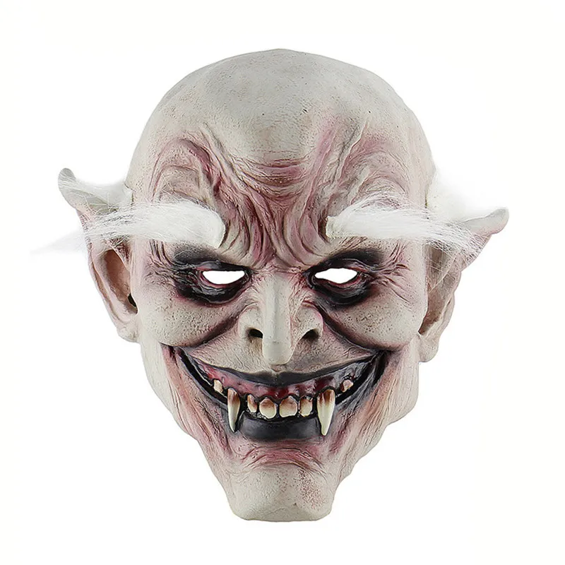 Blutrünstiger Maske aus Latex Karneval Halloween Vampir 
