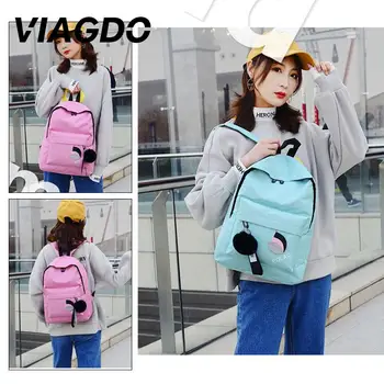 

College Backpack Shoulder Bags Lady Party Prom Women Fashion Ball Top Nylon Popular RANSEL Travel