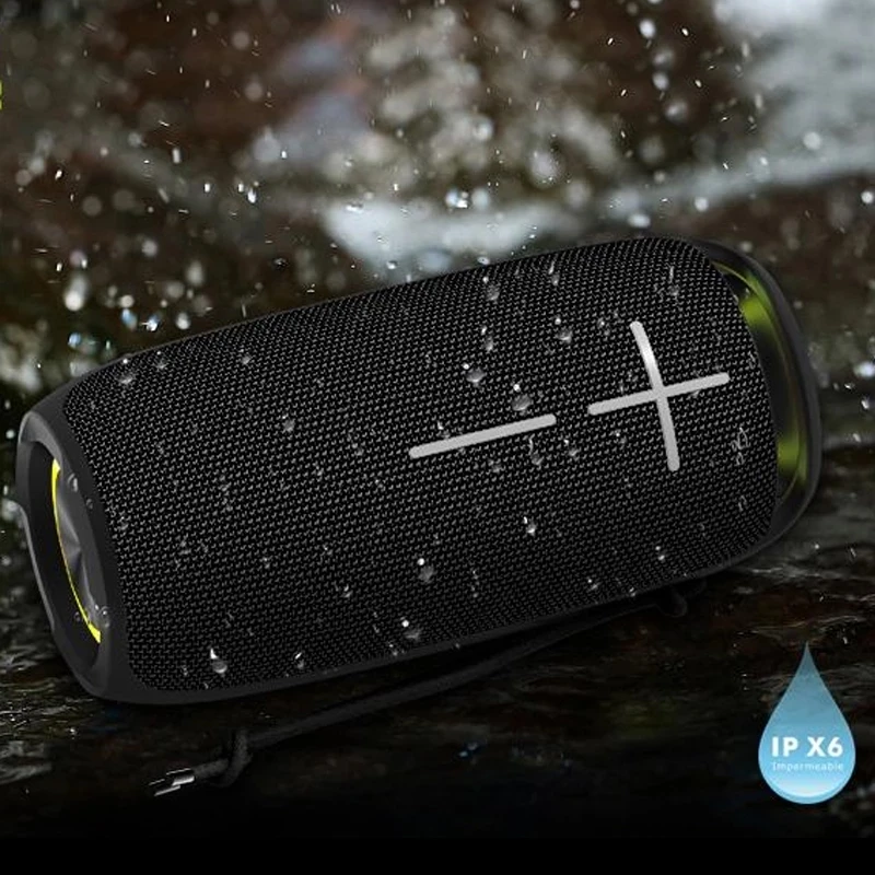 Hopestar P29 Subwoofer Wireless Outdoor Waterproof Bluetooth Speaker  Portable Sound Bass Column With Rgb Colorful Music Center - Speakers -  AliExpress