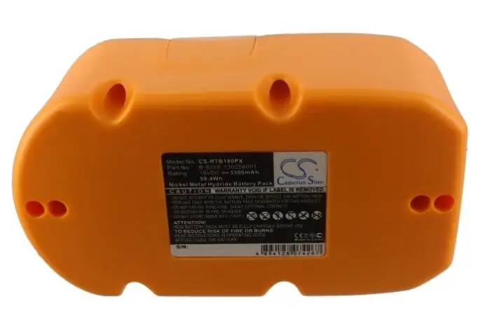 Cameron sino 3300 мАч аккумулятор для Ryobi CDL1802P4 CID-1802P CS1800 CTH1802 CTH1802K FL1800 HBD750R HD1800M HP1802M MS181 R10530