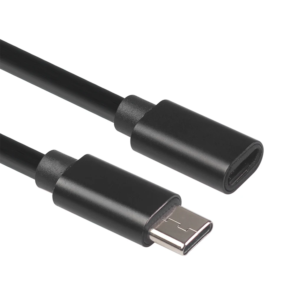 Brandnew 1.5m Typec Male To Female Extension Cable 480mbps Usb C