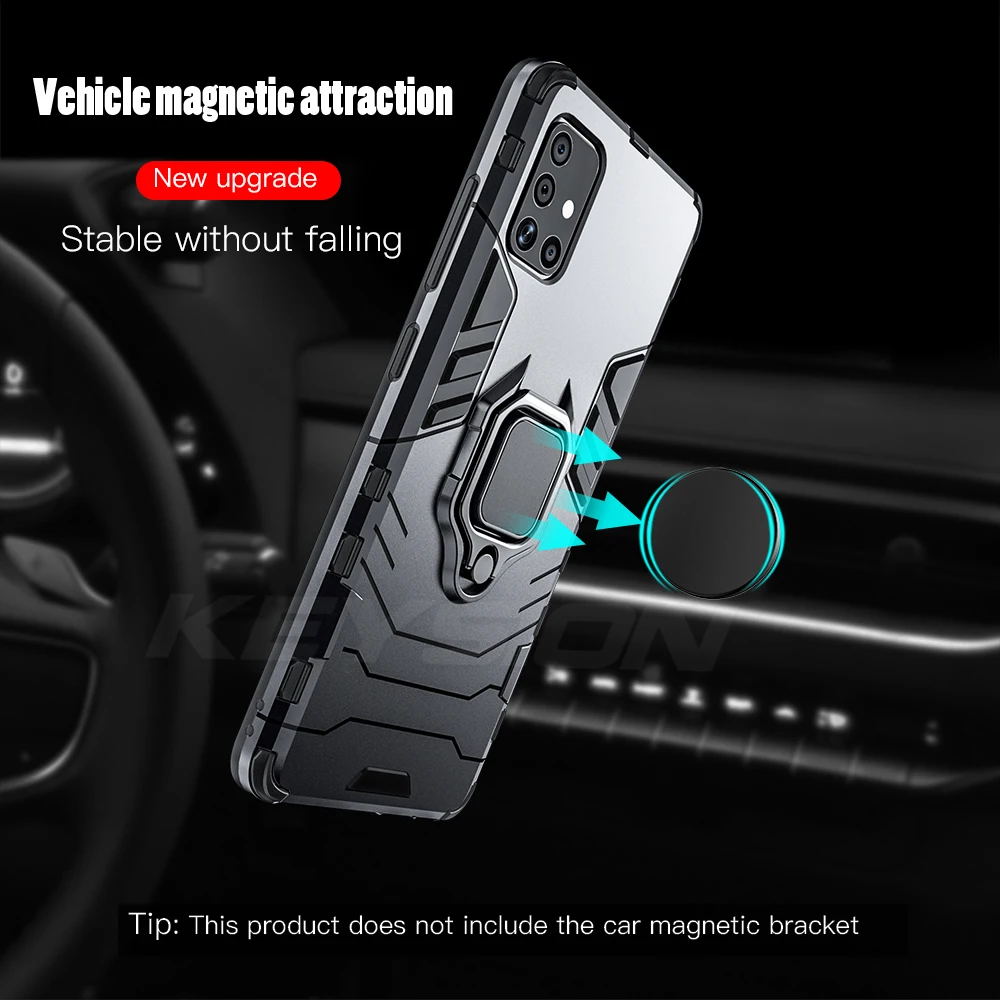 KEYSION Shockproof Armor Case for Samsung Galaxy A71 A51