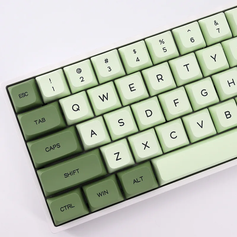 Matcha Keycaps Sublimazione Pbt Simile Profilo Zda Russo Giapponese Coreano 125 Key Keycap Tastiera Meccanica Key-Cap Kbd75