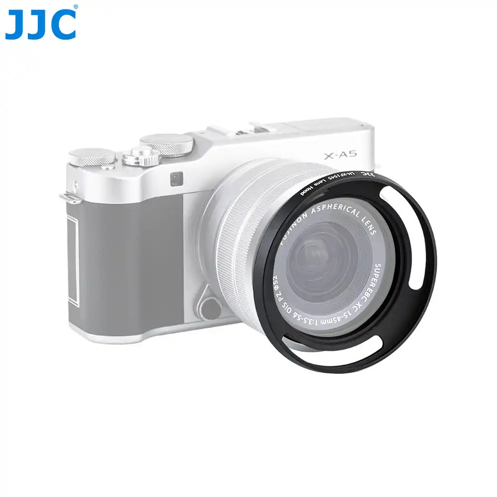 Jjc Camera Screw Adapter Ring 52mm Lens Hood For Fujinon Xc15 45mm F3 5 5 6 Ois Pz Lens On Fujifilm Xt0 Xa7 Xt4 Xt100 Xe4 Camera Lens Hood Aliexpress
