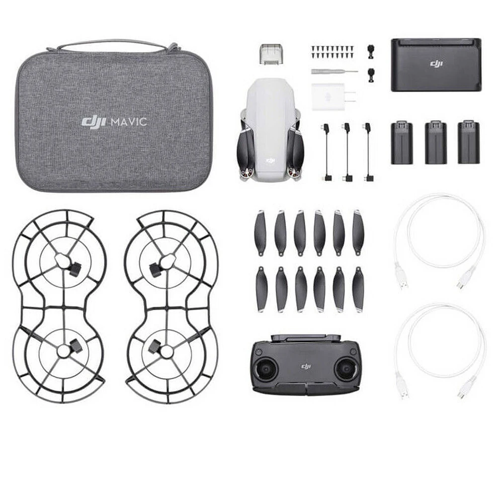 DJI Mavic Mini Fly More Combo - Цвет: Черный