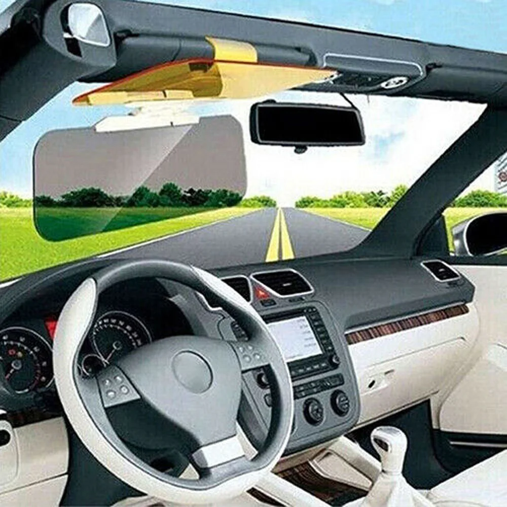 День и ночь автомобиль солнцезащитный козырек очки в 30 см X 13 см X 0,2 см авто солнцезащитный козырек с антибликовым покрытием УФ Блок защита глаз