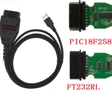 Vag K + can Commander 1.4 Obdii Diagnóstico Scanner Com Ft232rl Obd2 Pic18f258 Chip Com Cabo Para Vw Para Skoda para a Seat