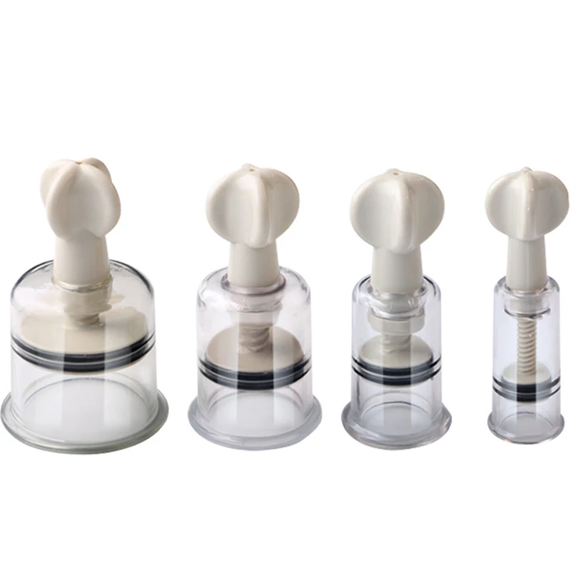 Twist Cupping Therapy Magnet Massage 4 PCS China Medical Vacuum Cupping Set Magnetic Therapy Massage with Thickened Plastic 3