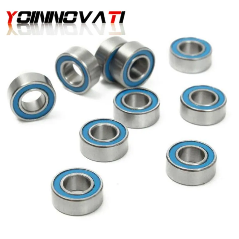KJKSJDT Premium Cuscinetto MR105RS Colori Sfere a Gola Profonda ABEC-3 5X10X4 mm Miniature MR105-2RS Cuscinetti a Sfera Arancione sigillato MR105 2RS (10PCS KJKSJDT Premium Cuscinetto MR105RS Colori Sfere a Gola Profonda ABEC-3 5X10X4 mm Miniature MR105-2RS Cuscinetti a Sfera Arancione sigillato MR105 2RS (10PCS