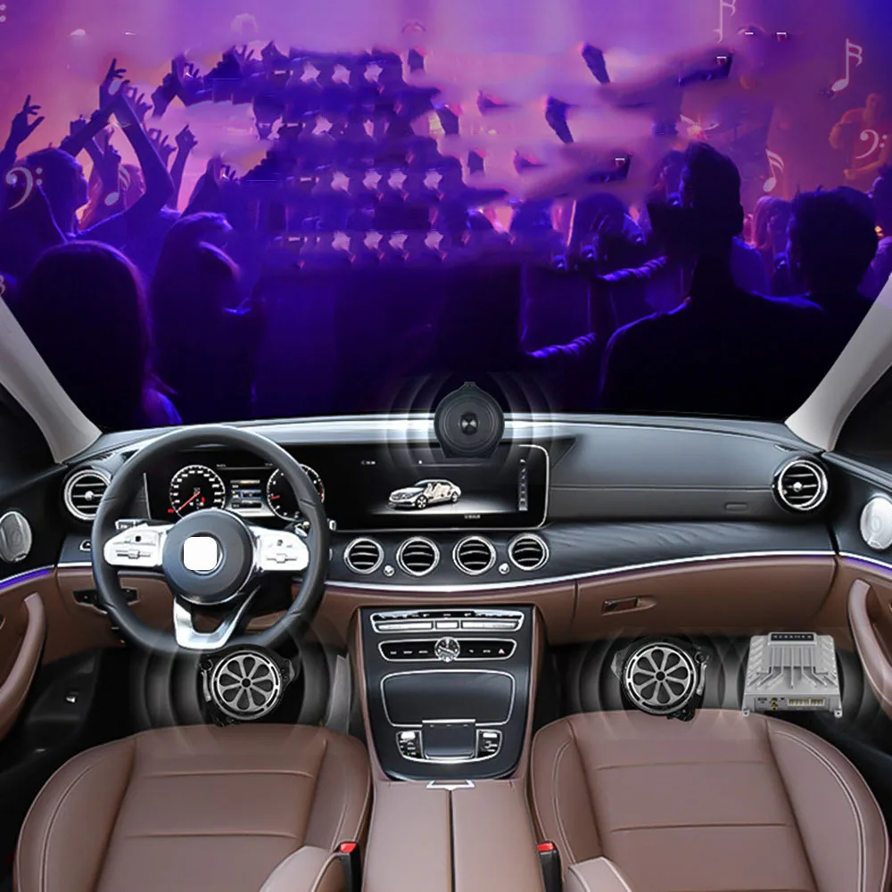 

For Mercedes-Benz new C-class GLC new E-class audio non-destructive upgrade DSP digital amplifier bass speaker modification