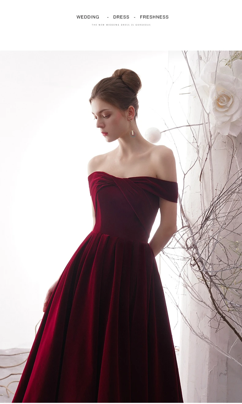 Винтаж без бретелек на шнуровке Vestidos De Festa с открытыми плечами Низкий вырез на спине длина до лодыжки Формальное вечернее платья для выпускного вечера вечерние платья