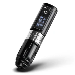 Wireless Tattoo Pen Machine Powerful Coreless DC Motor Fast Charging 1800 mAh Lithium Battery for Artist Body