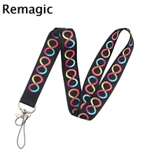 

Neurodiversity Neck Strap Lanyards ID badge card holder keychain Mobile Phone Strap Gift Ribbon webbing necklace