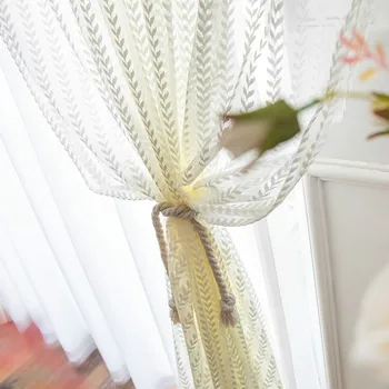 

Curtains Tulle for The Living Room Kitchen Curtain on The Window Shades Bedroom Modern Yarn Housing In The Hall Full Bedrooms