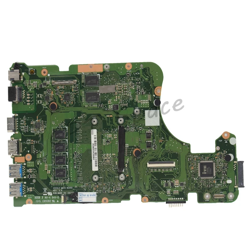 X555LD материнских плат REV: 3,6 I3-4005 4 Гб GT920M/2G для ASUS X555LP X555LJ X555LDB X555LB X555LN X555LF X555L материнская плата для ноутбука