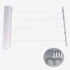 Wall Hanger Clothesline Rope 4/5 Line Retractable Clothes line Nylon Hanger Drying Rack Bathroom Organizer for Clothes Towel ► Photo 2/6