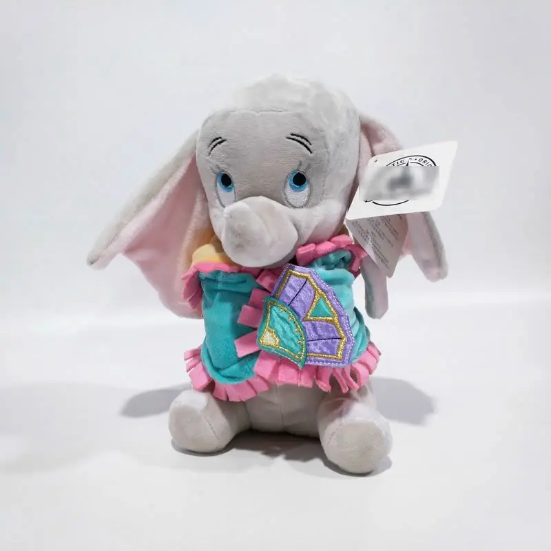 

Sitting 25cm 9.8'' BABY Dumbo Elephant Plush Toys Stuffed Animals Good Soft Doll for Children gift