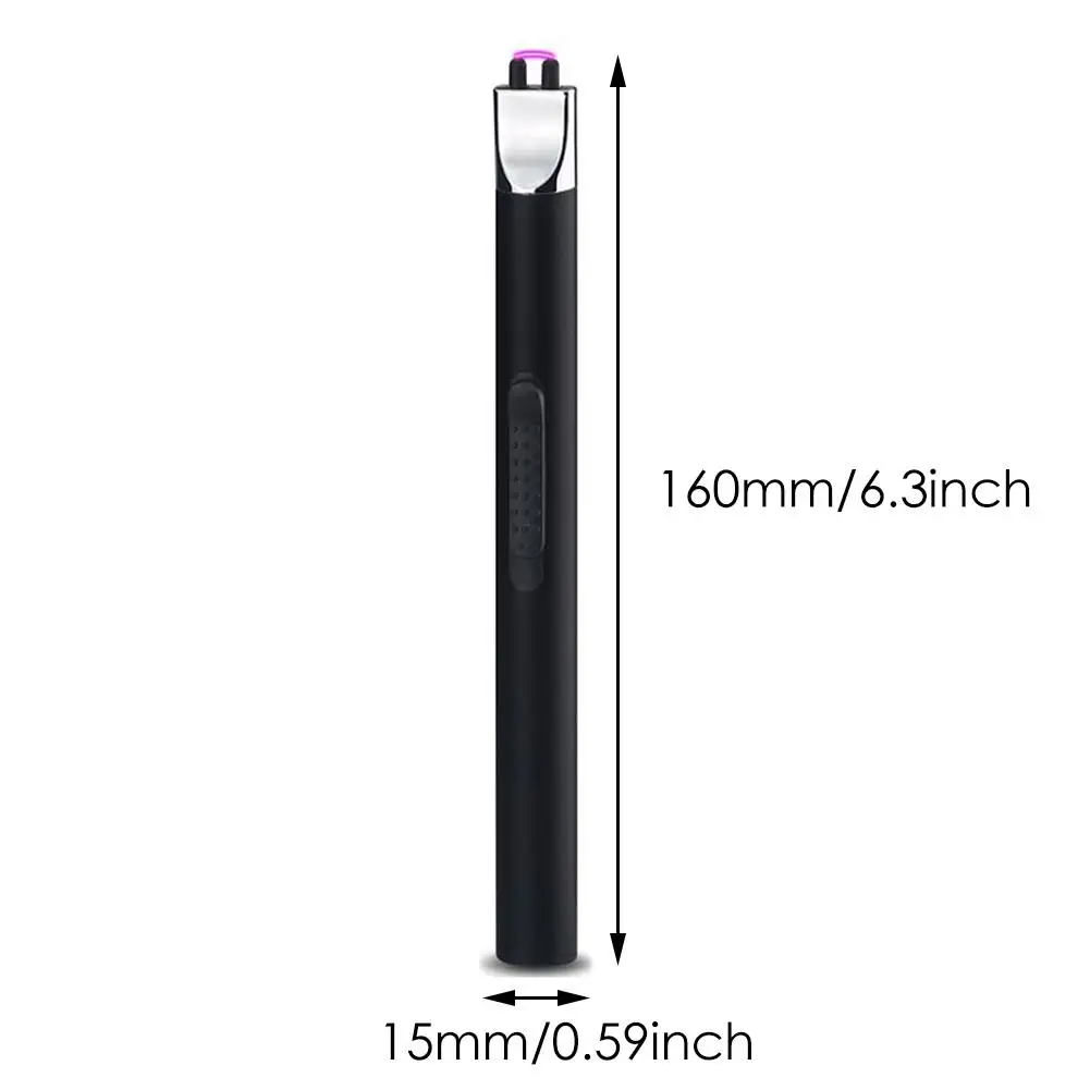 USB сигарета зажигалка Arc Пульс воспламенитель с прикуривателем Кухня барбекю инструмент для выпечки электрическая дуговая Зажигалка# CW
