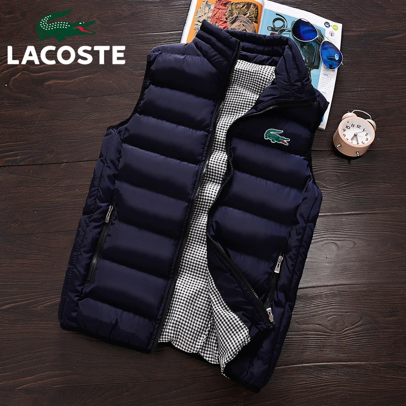 lacoste sleeveless jacket